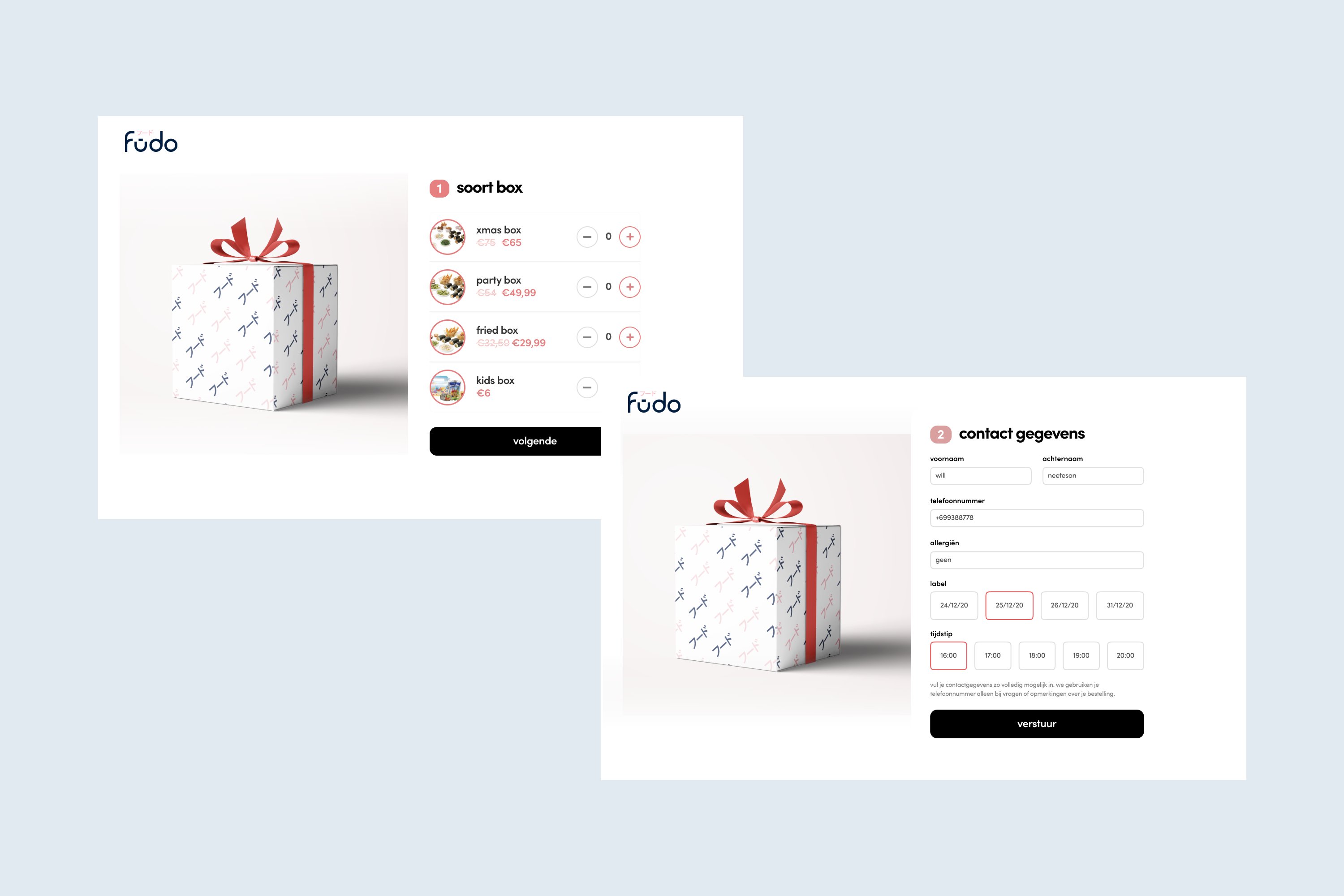 Fūdo Sushi brand identity — logo and visual system