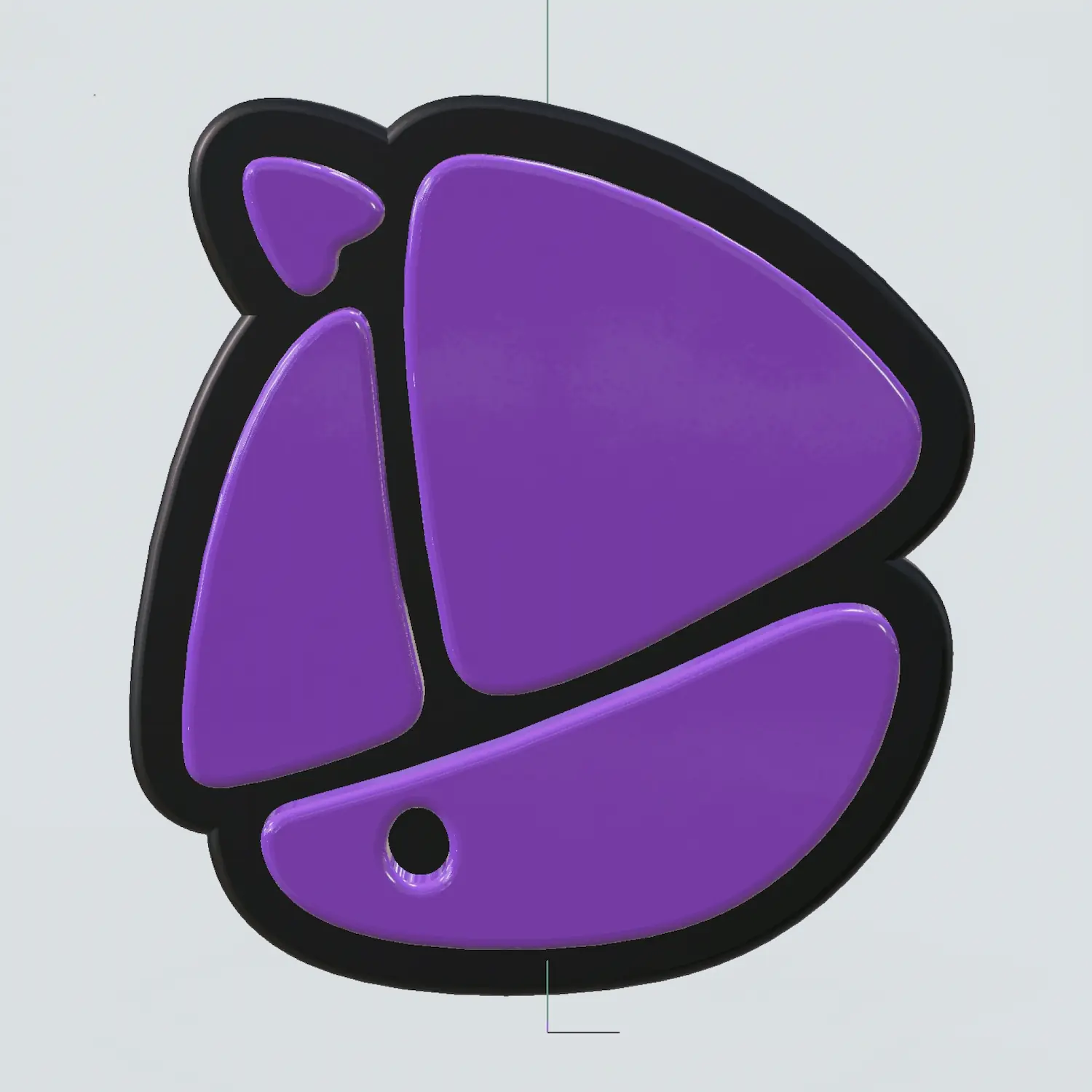 Purple version of the Sail sailboat logo