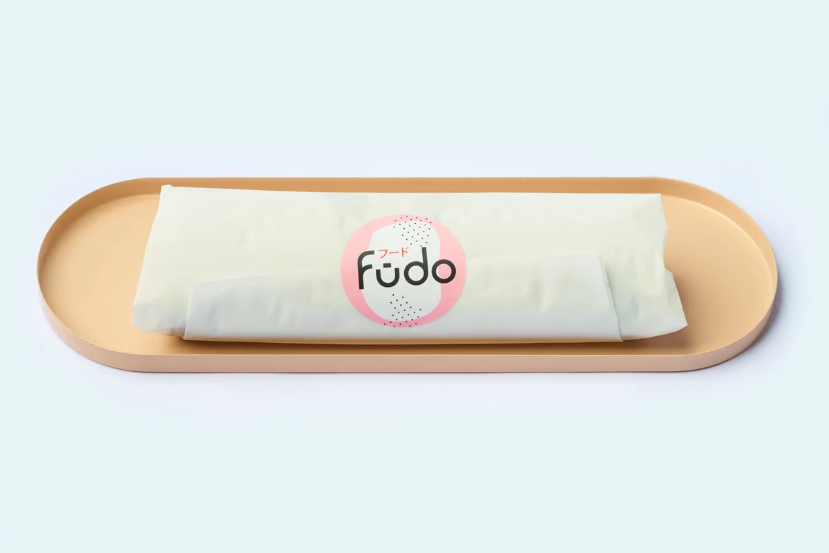 fudo-sushi – Fūdo Sushi brand detail — close-up of the identity in use