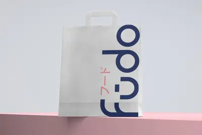 Fūdo Sushi brand detail — final identity application – fudo-sushi
