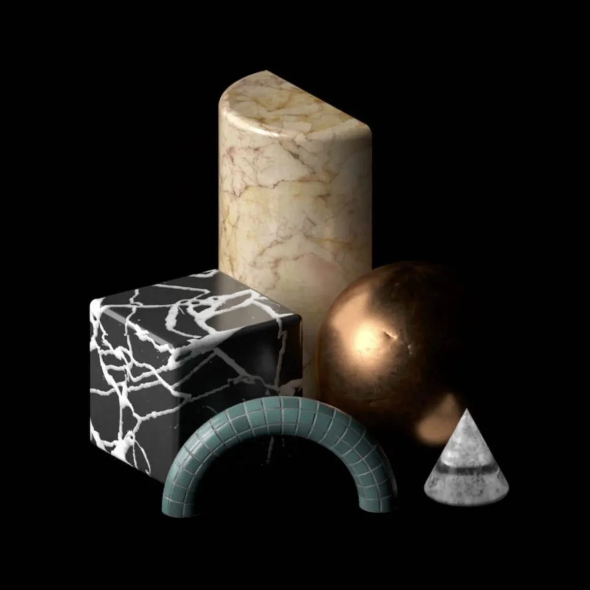 playground – marble renderings  rendering