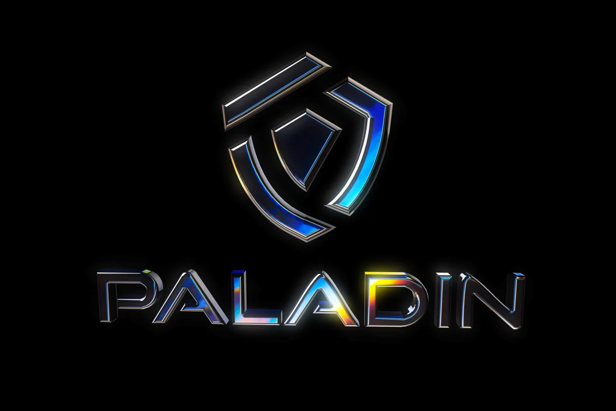 paladin – metal logo rendering