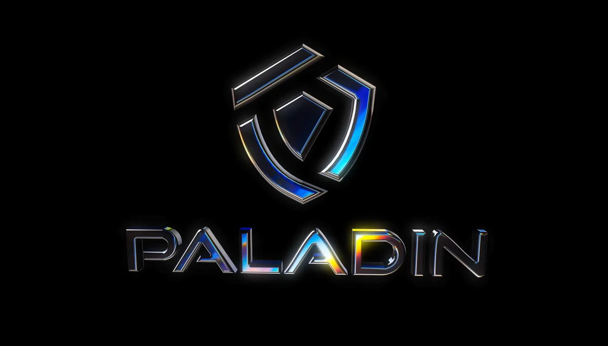 paladin – metal logo rendering