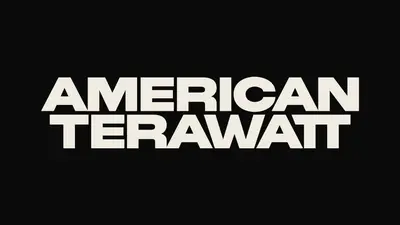 American Terawatt wordmark in cream on black – american-terawatt