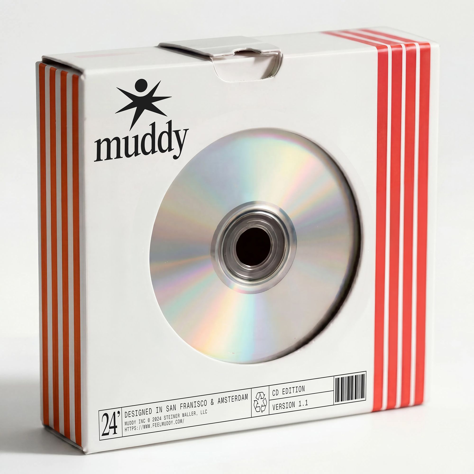 Muddy cd box