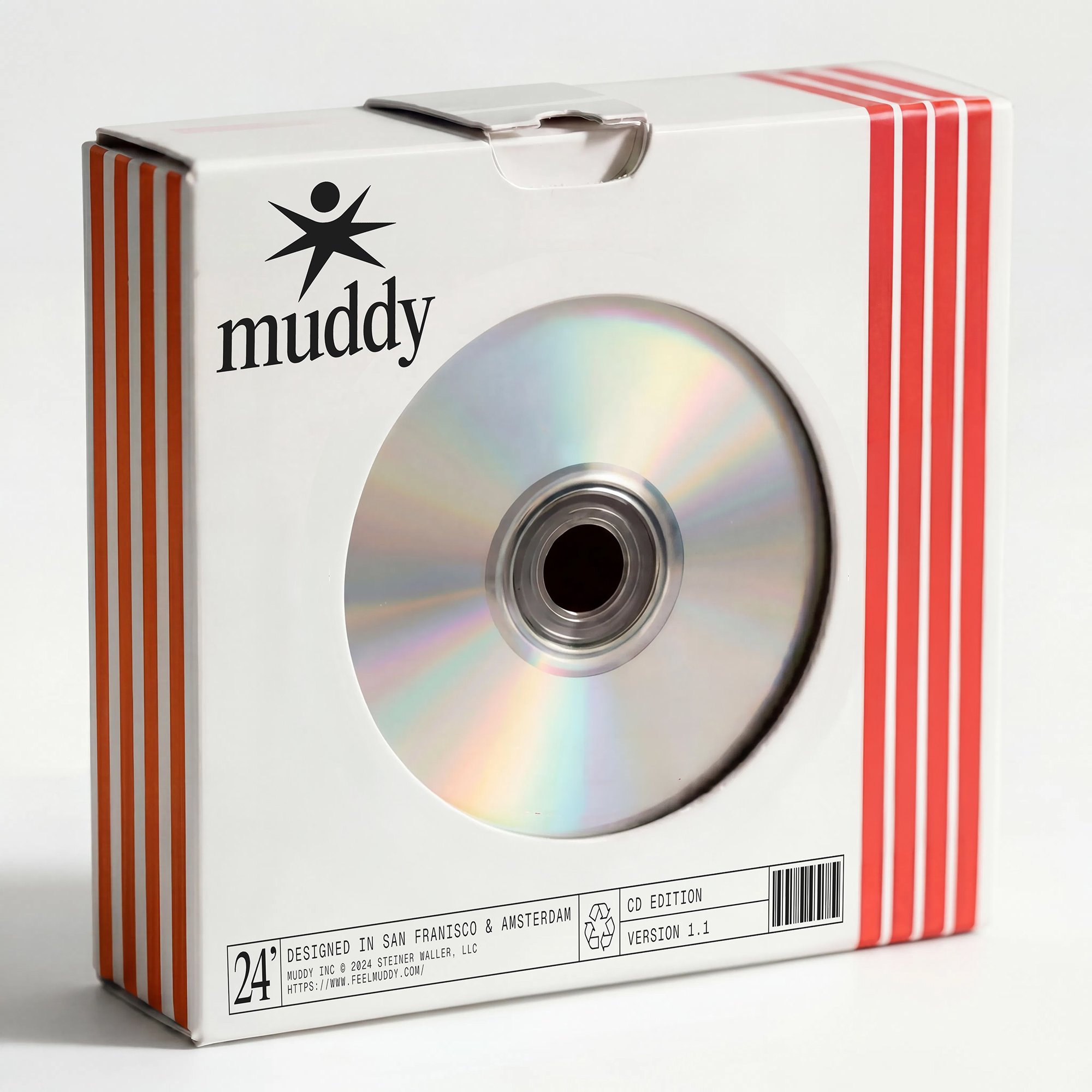Muddy cd box