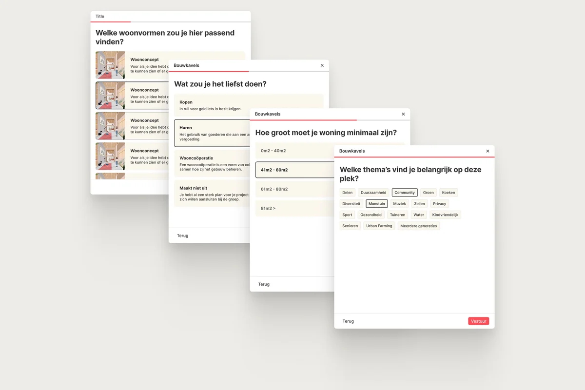 crowdbuilding-v1 – Cascading CrowdBuilding onboarding questionnaire dialogs