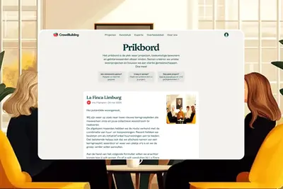 Prikbord community message board on CrowdBuilding – crowdbuilding-v2