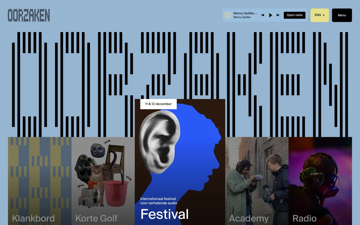 oorzaken – Tuning five audio programmes to one frequency