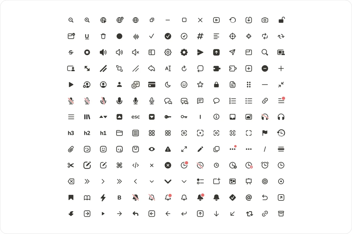 sail – Sail custom icon set of dozens of black interface glyphs in a grid