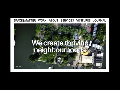 Framing a leading Dutch architecture firm's urban work – space-and-matter