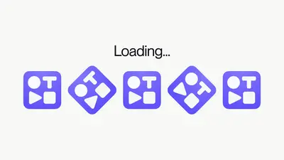Tella logo mark shown in square and rotated states under Loading text – tella